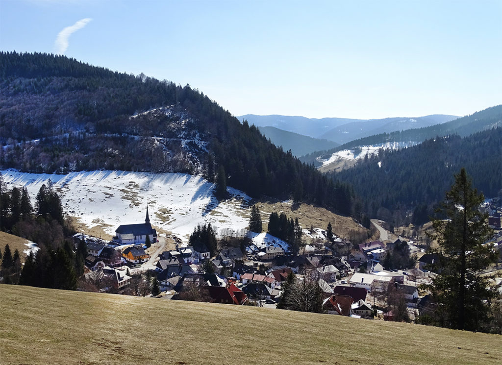 Muggenbrunn Blick auf